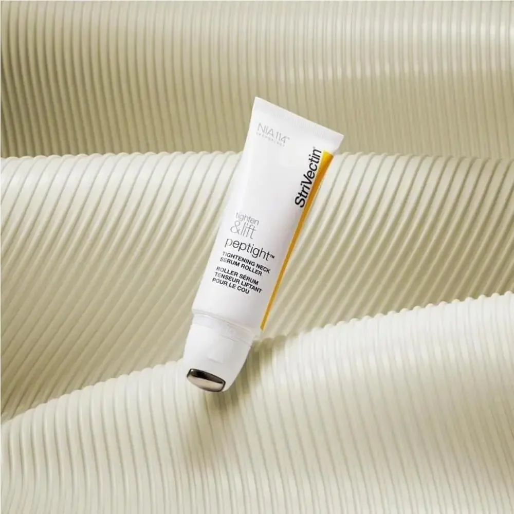 StriVectin Tighten & Lift Peptight Neck Serum Roller 1.7 oz Yellow
